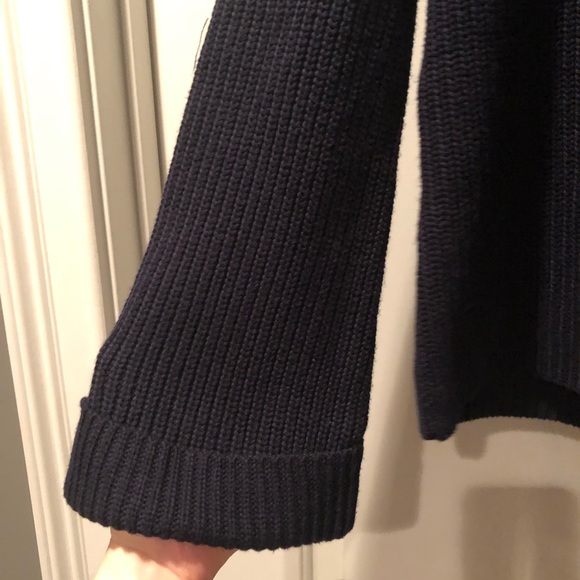 New Loft Navy Sweater- Medium - Picture 3 of 4